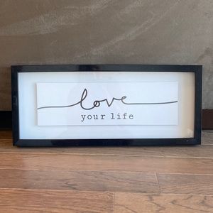 Love Your Life decor